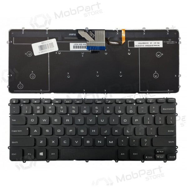 Dell: Precision M3800 XPS 15 9530 klaviatūra
