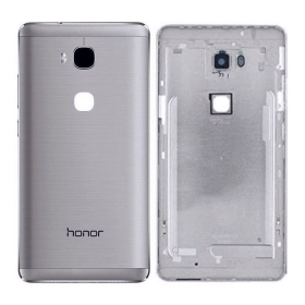 Honor 5X aizmugurējais baterijas vāciņš (pelēks) (lietots grade B, oriģināls)