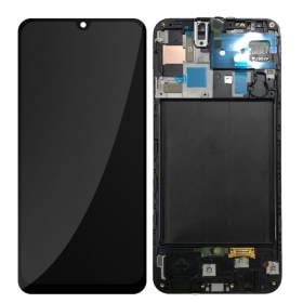 Samsung A505 Galaxy A50 (2019) ekrāns (melns) (service pack) (oriģināls)