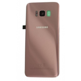 Samsung G950F Galaxy S8 aizmugurējais baterijas vāciņš rozā (Rose Pink) (lietots grade A, oriģināls)
