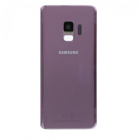 Samsung G960F Galaxy S9 aizmugurējais baterijas vāciņš violetinė (Lilac Purple) (lietots grade A, oriģināls)