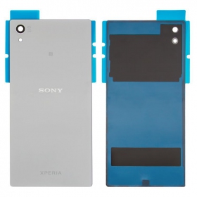 Sony Xperia Z5 E6603 / Xperia Z5 E6633 / Z5 E6653 / Z5 E6683 aizmugurējais baterijas vāciņš (sudraba)