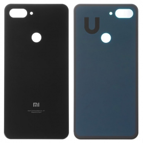 Xiaomi Mi 8 Lite aizmugurējais baterijas vāciņš (melns)