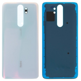 Xiaomi Redmi Note 8 Pro aizmugurējais baterijas vāciņš balts (Pearl White)