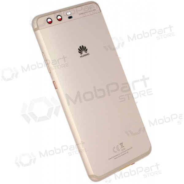 Huawei P10 Plus aizmugurējais baterijas vāciņš (zelta) (lietots grade C, oriģināls)