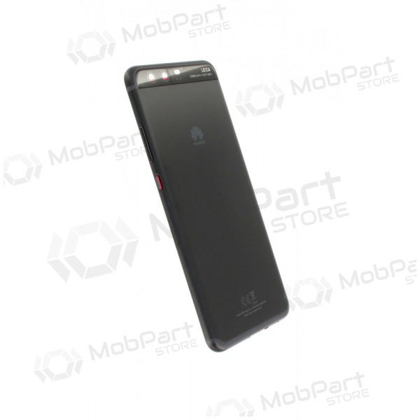 Huawei P10 Plus aizmugurējais baterijas vāciņš (melns) (lietots grade B, oriģināls)