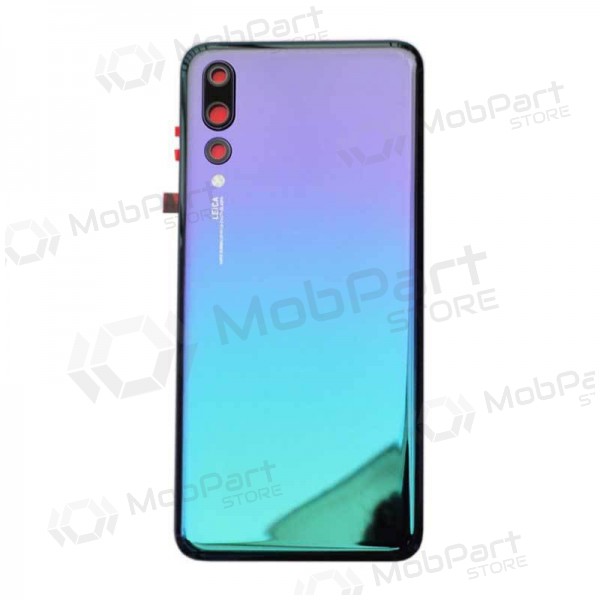Huawei P20 Pro aizmugurējais baterijas vāciņš  (Twilight) (lietots grade C, oriģināls)