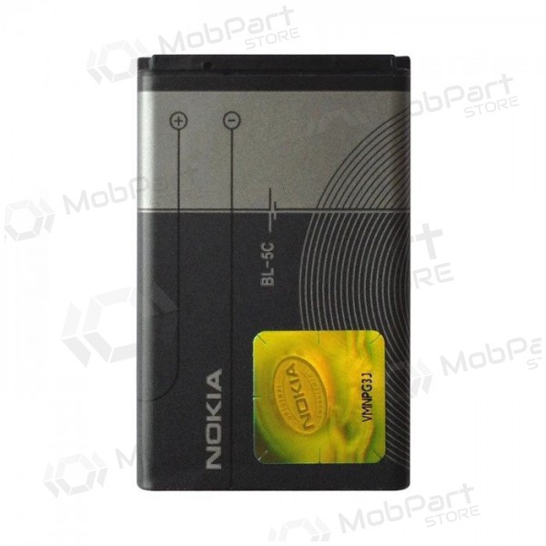 Nokia BL-5C baterija / akumulators (1020mAh) (service pack) (oriģināls)