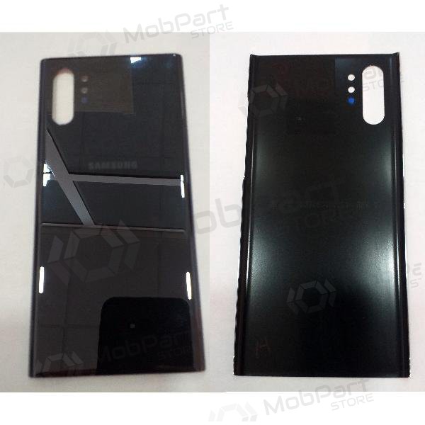 Samsung N975F Galaxy Note 10 Plus aizmugurējais baterijas vāciņš melns (Aura Black)