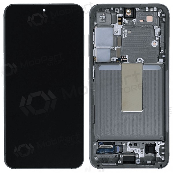 Samsung Galaxy S23 ekrāns (zaļš) (ar rāmīti) (oriģināls)