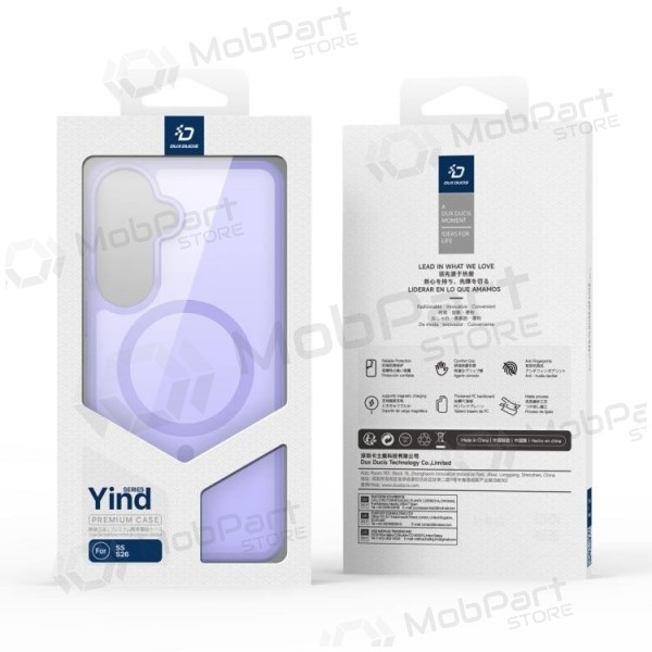 Samsung Galaxy S26 maciņš - Dux Ducis Yind MagSafe (violets)