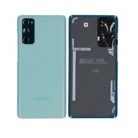 Samsung G780 / G781 Galaxy S20 FE 4G / 5G aizmugurējais baterijas vāciņš (Cloud Mint) (lietots grade B, oriģināls)
