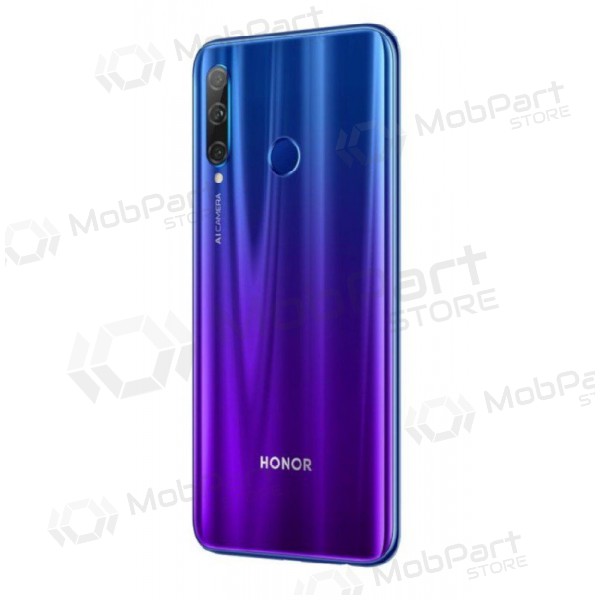 Huawei Honor 20 Lite aizmugurējais baterijas vāciņš zils (Phantom Blue) (lietots grade C, oriģināls) Huawei Honor 20 Lite aizmugurējais baterijas vāciņš zils (Phantom Blue) (lietots grade C, oriģināls)