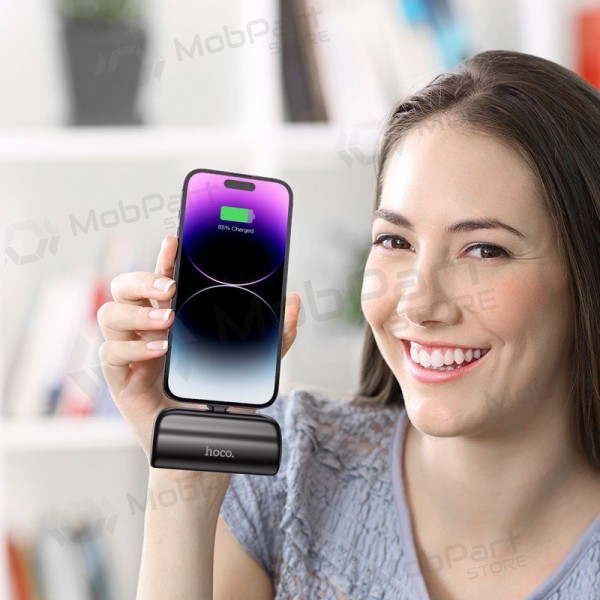 Ārējā baterija Power Bank Hoco J106 Lightning 5000mAh balta