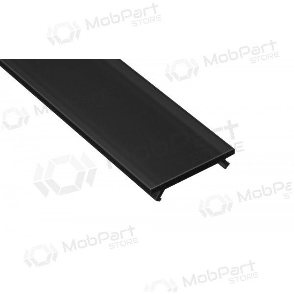 Matinis dangtelis profiliams A B C D Y (2m, melns) 