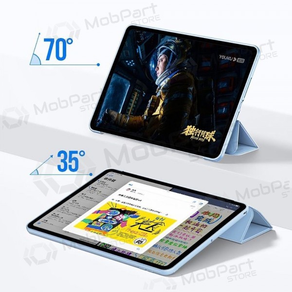 Apple iPad 10.9 2022, iPad 11 2025 maciņš - Tech-Protect SmartCase (melns)