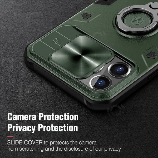 Apple iPhone 14 Pro maciņš / vāciņš „Nillkin Armor Pro“ (zaļš) Apple iPhone 14 Pro maciņš / vāciņš „Nillkin Armor Pro“ (zaļš)