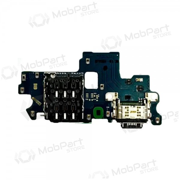 Lanksčioji šleife Samsung A566 A56 5G su įkrovimo kontaktu, mikrofonu, SIM lizdu oriģināls (service pack)