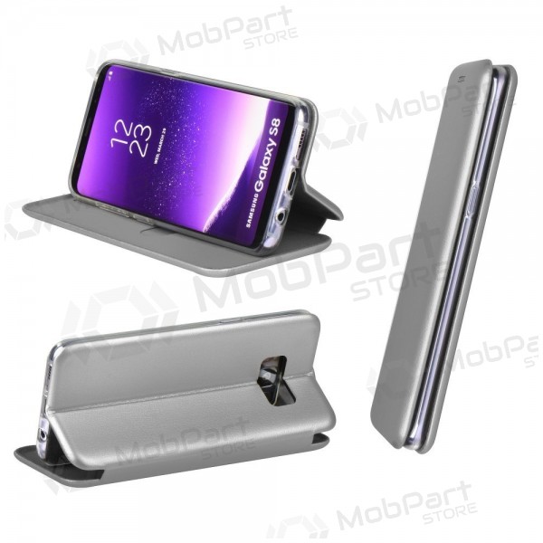 Apple iPhone 11 Pro maciņš - Book Elegance (pelēks)
