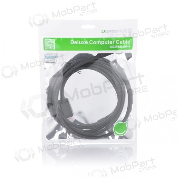 Kabelis Ugreen DP101 DisplayPort to HDMI 2.0m melns