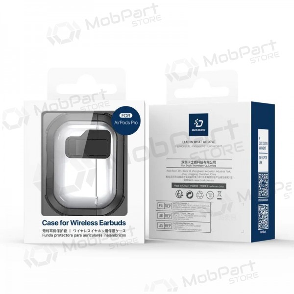 Maciņš / vāciņš Dux Ducis PECN Apple AirPods 4 balts