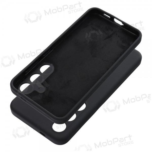 Xiaomi Redmi A7 4G, Redmi A5, Poco C71 (171,7x77,8x8,26) maciņš - Liquid Silicone 2.0mm (melns)