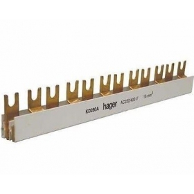Izoliuotaarjungimo šyna Hager KDN180A (1P, 12 mod., 16mm)