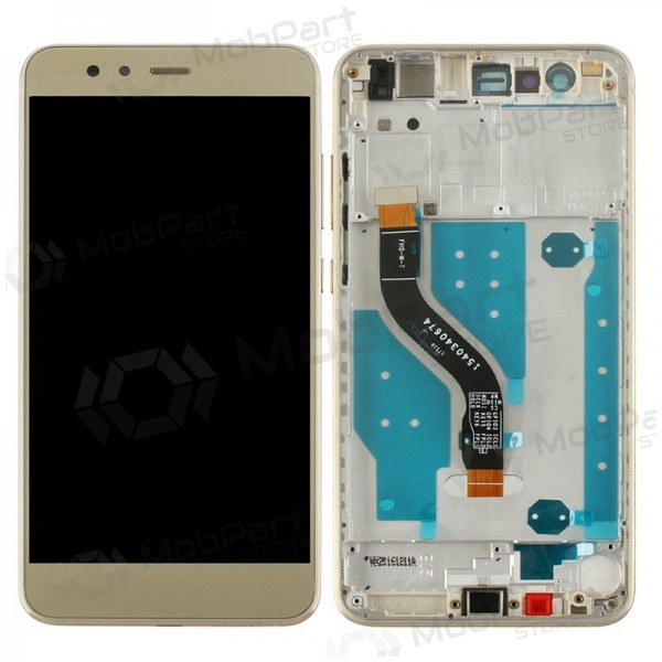 Huawei P10 Lite ekrāns (zelta) (ar rāmīti) Huawei P10 Lite ekrāns (zelta) (ar rāmīti)