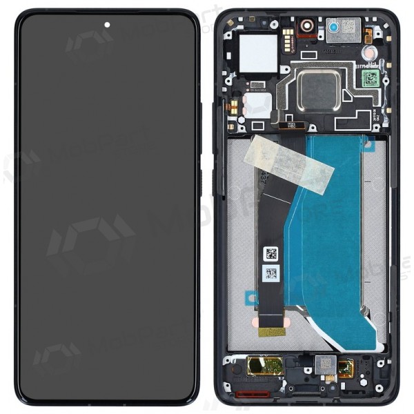 Xiaomi 14T, 14T Pro ekrāns (melns) (ar rāmīti) (OLED) Xiaomi 14T, 14T Pro ekrāns (melns) (ar rāmīti) (OLED)