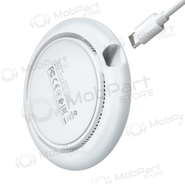 Lādētājs bezvadu Borofone BQ6 QC3.0 (15W) (balts)