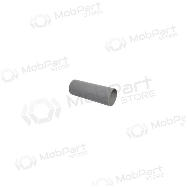 Tiesusarjungimas 25mm vamzdžiamsar išplatintu galu, pelēks (150)