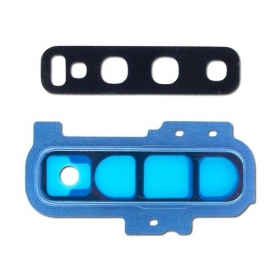 Samsung G975 Galaxy S10+ kameras stikliņš zils (Prism Blue)