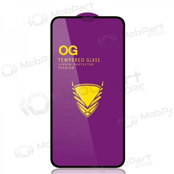 LCD apsauginis stikliukas "11D Full Glue" Xiaomi Poco X6 Pro 5G melns bez iepakojuma