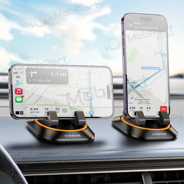 Tālruņa turētājs automobiļiem Borofone BH116 (dashboard) melns