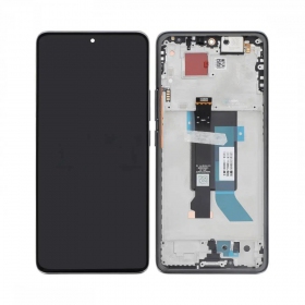 Xiaomi Poco X7 5G ekrāns (melns) (ar rāmīti) (oriģināls)