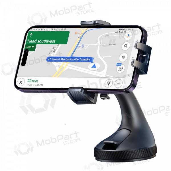 Tālruņa turētājs automobiļiem Joyroom JR-OK6 (windshield) melns