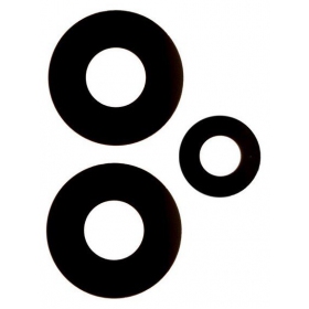 Xiaomi Poco X5 Pro kameras stikliņš Black (only lens 3pcs) ORG