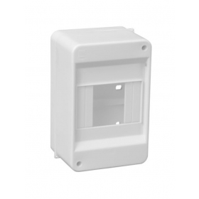 Pawbol 4 mod. virštinkinis skydelis C.2062 (be durelių,ar įžeminimo gnybtais, balts)