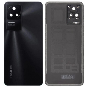 Galinis dangtelis Xiaomi Poco F4 Night Black oriģināls (service pack)