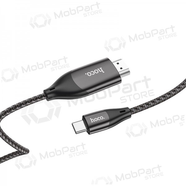 Kabelis Hoco UA16 Type-C to HDMI 2.0m pelēks