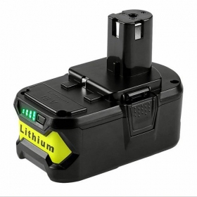 Akumulators Ryobi ONE+ RB18L60 / P108 18V instrumentiem 6Ah Li-ion ar uzlādes indikatoru (rezerves)