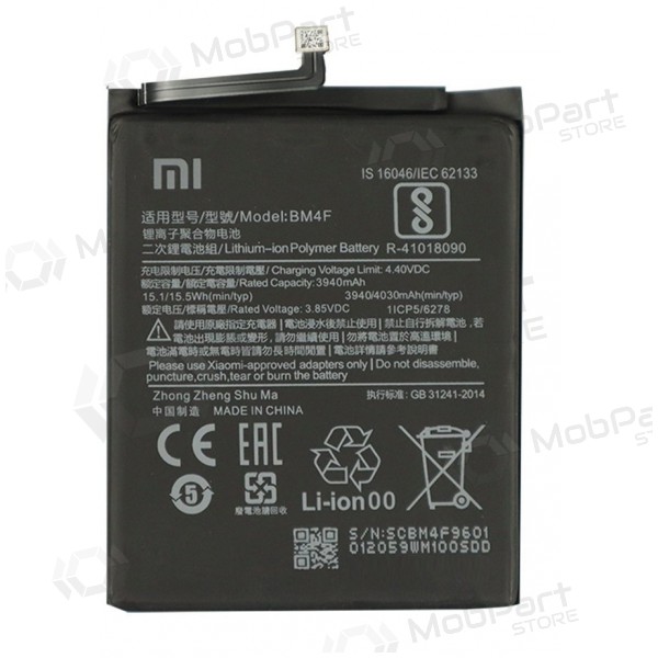 Xiaomi Mi 9 Lite, Mi A3 baterija (BM4F) (oriģināls) Xiaomi Mi 9 Lite, Mi A3 baterija (BM4F) (oriģināls)