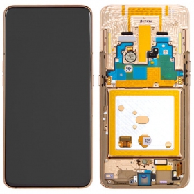 Samsung A805F Galaxy A80 ekrāns (zelta)  (Rose Gold) (service pack) (oriģināls)