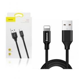 USB kabelis Baseus Yiven USB Lightning 1.8m (melns) CALYW-A01