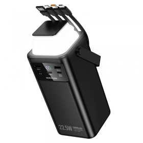 Ārējā baterija Power Bank Borofone BJ65A 22.5W 50000mAh melna