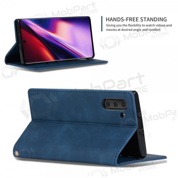 Xiaomi Redmi A7 4G maciņš - Business Style - tumši zils