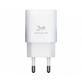 Lādētājs 3MK HyperCharger 20W 1xUSB-C + 1xUSB-A PD/QC