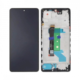 Xiaomi Redmi Note 12 Pro+ 5G ekrāns (melns) (ar rāmīti) (OLED)