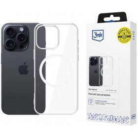 Maciņš / vāciņš 3mk Clear MagCase Apple iPhone 17 Pro Max