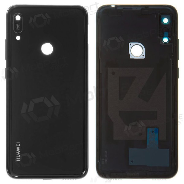 Huawei Y6 2019 aizmugurējais baterijas vāciņš (melns)